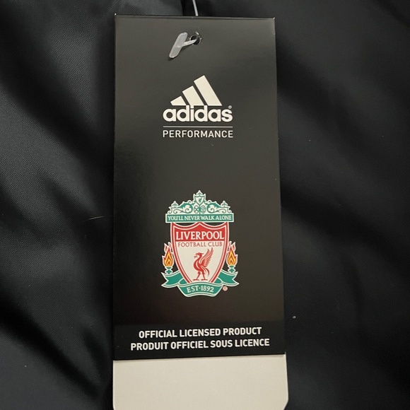 New With Tags Liverpool FC Official Licensed Padded Bench Coat Black/Red Size L - Picture 11 of 12